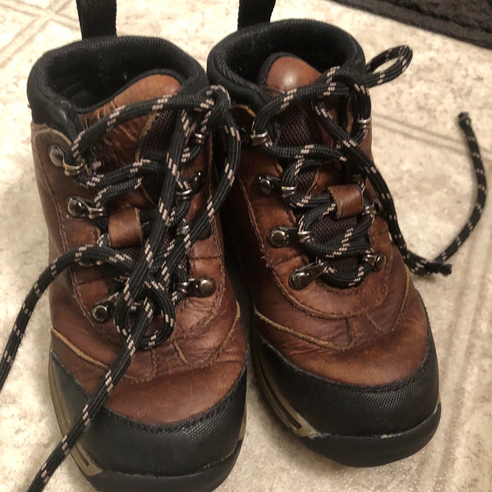 Boys timberland leather boots